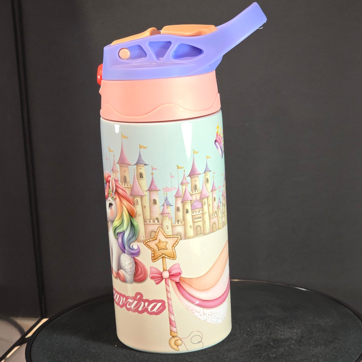 Παιδικό Θερμός με Όνομα – Θέμα Μονόκερος & Παραμυθένιο Κάστρο 🦄