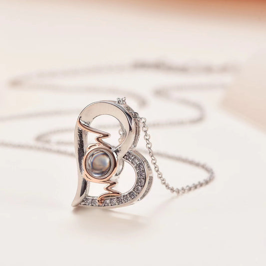 Μενταγιόν με την καρδιά της μητέρας σε ασήμι- Η Τέλεια Έκφραση Αγάπης για τη Μητέρα σας!