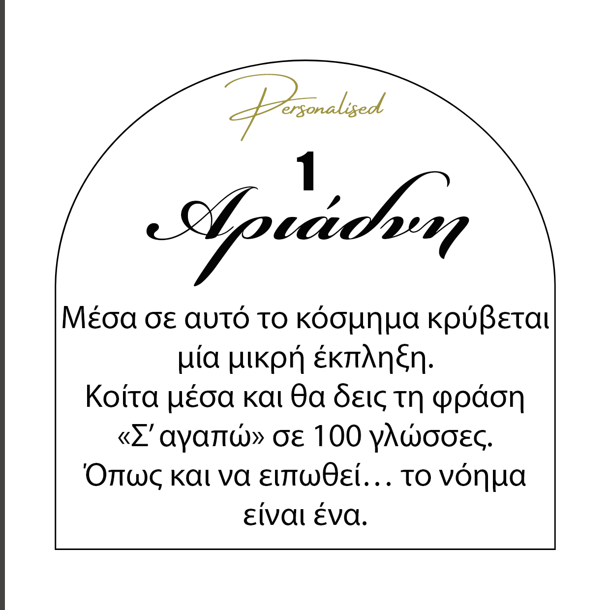 Κολιέ προβολής φωτογραφίας από ασήμι με καρδιά και στρας.